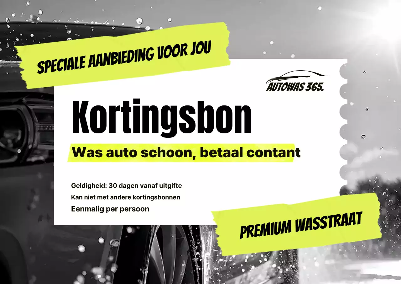 Korting op Gray Modern Car Wash