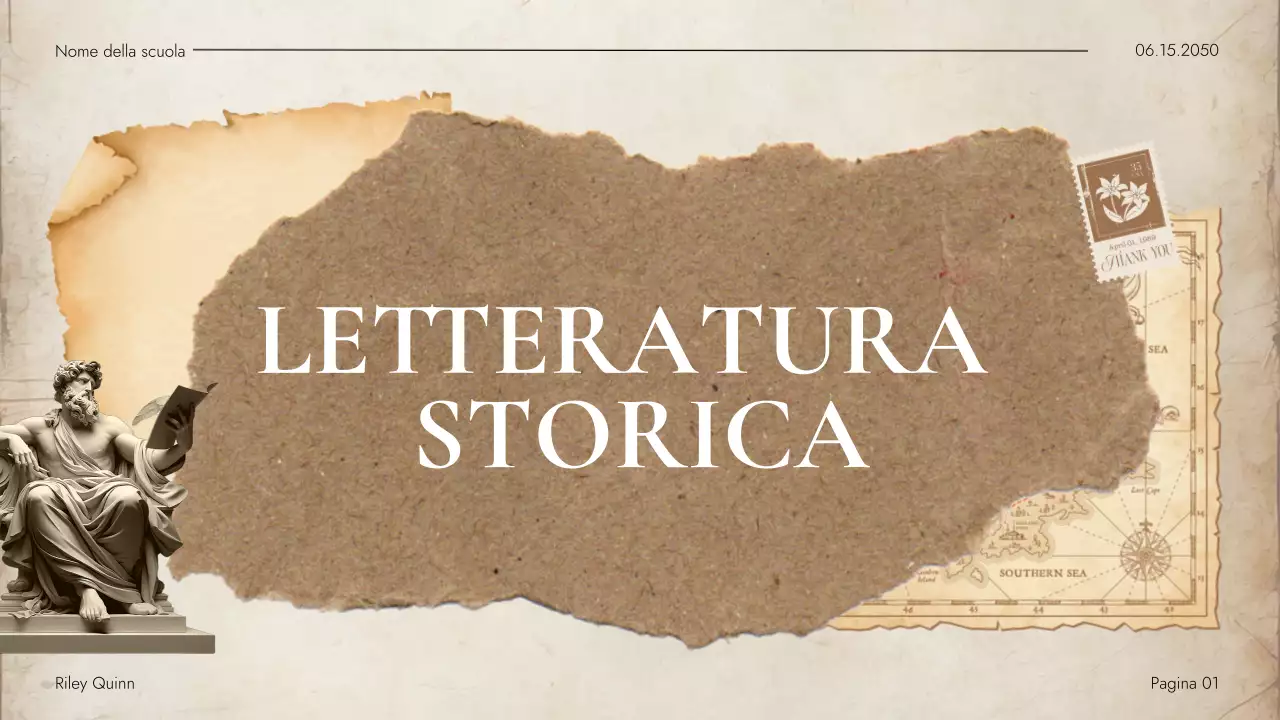 Presentazione della guida alla letteratura storica Beige Vintage