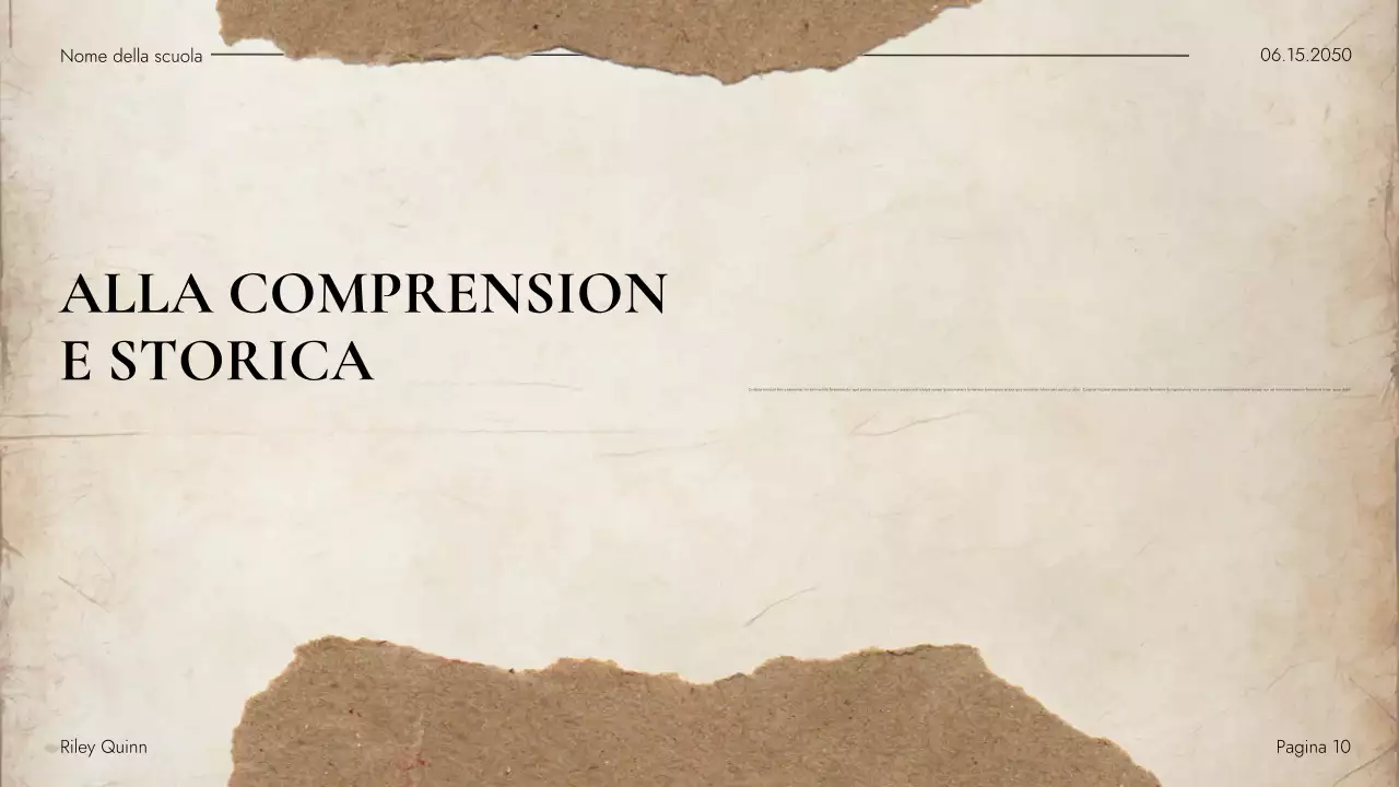 Presentazione della guida alla letteratura storica Beige Vintage