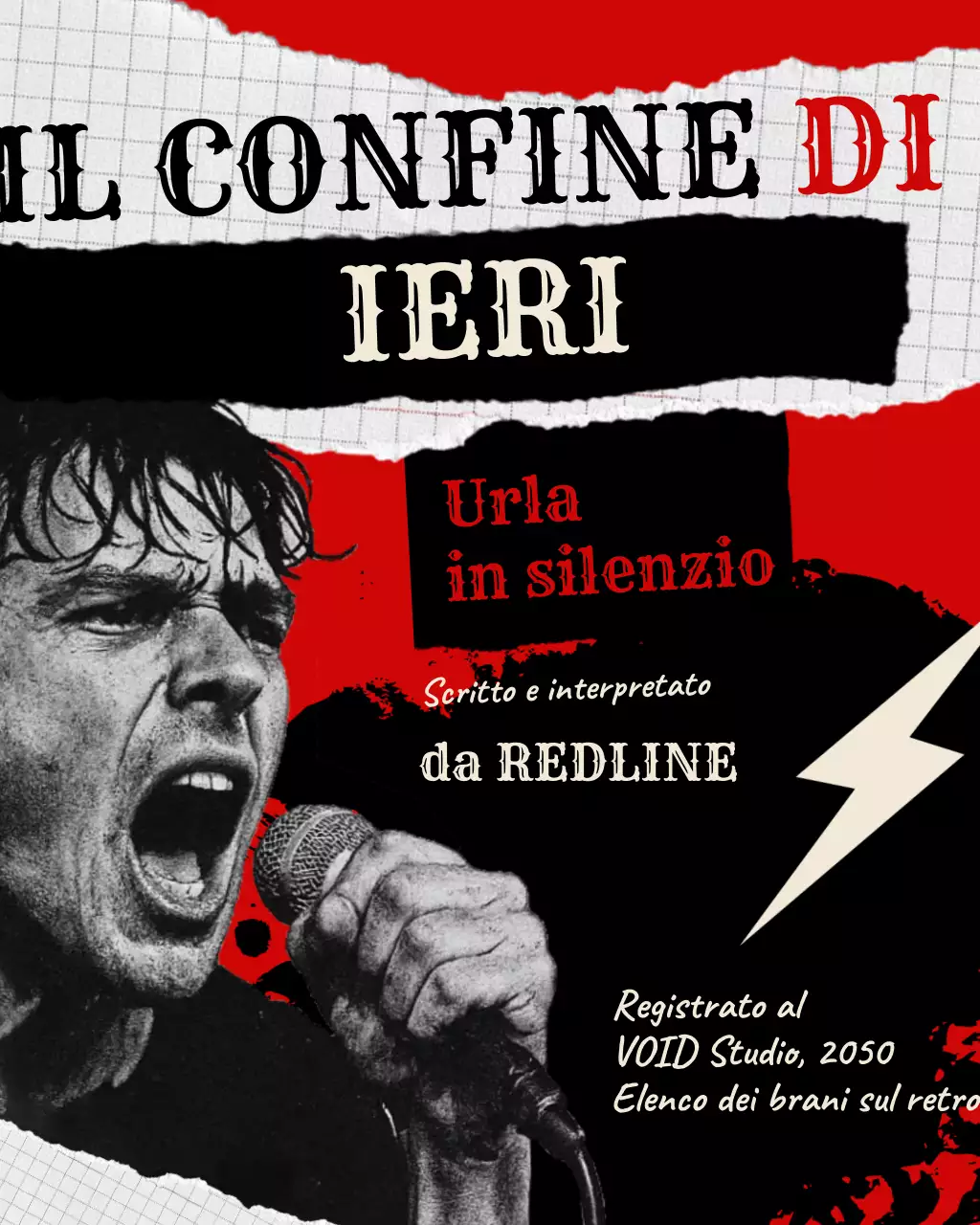 Post di Instagram sulla promozione di Red Retro Music