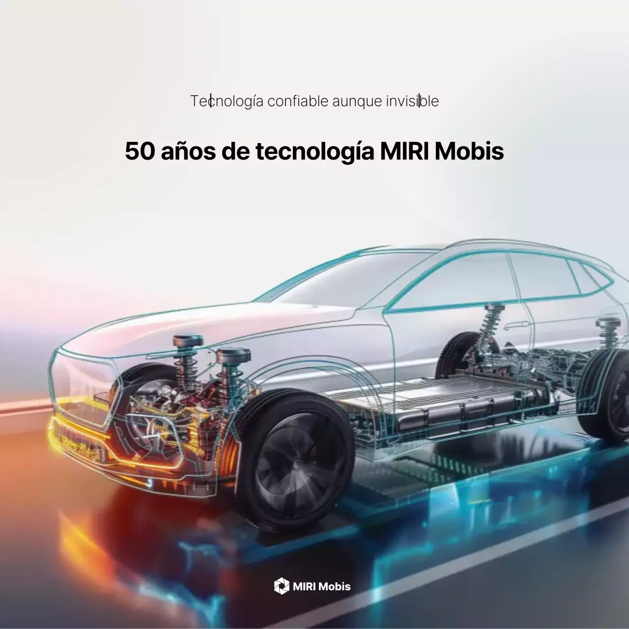 Promoción de tecnología de automóviles modernos grises