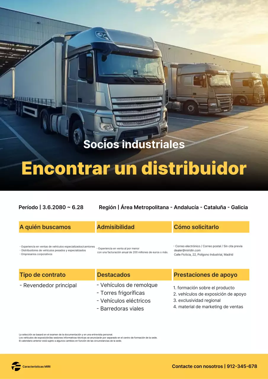 Anuncio de reclutamiento para concesionario de automóviles Gray Simple