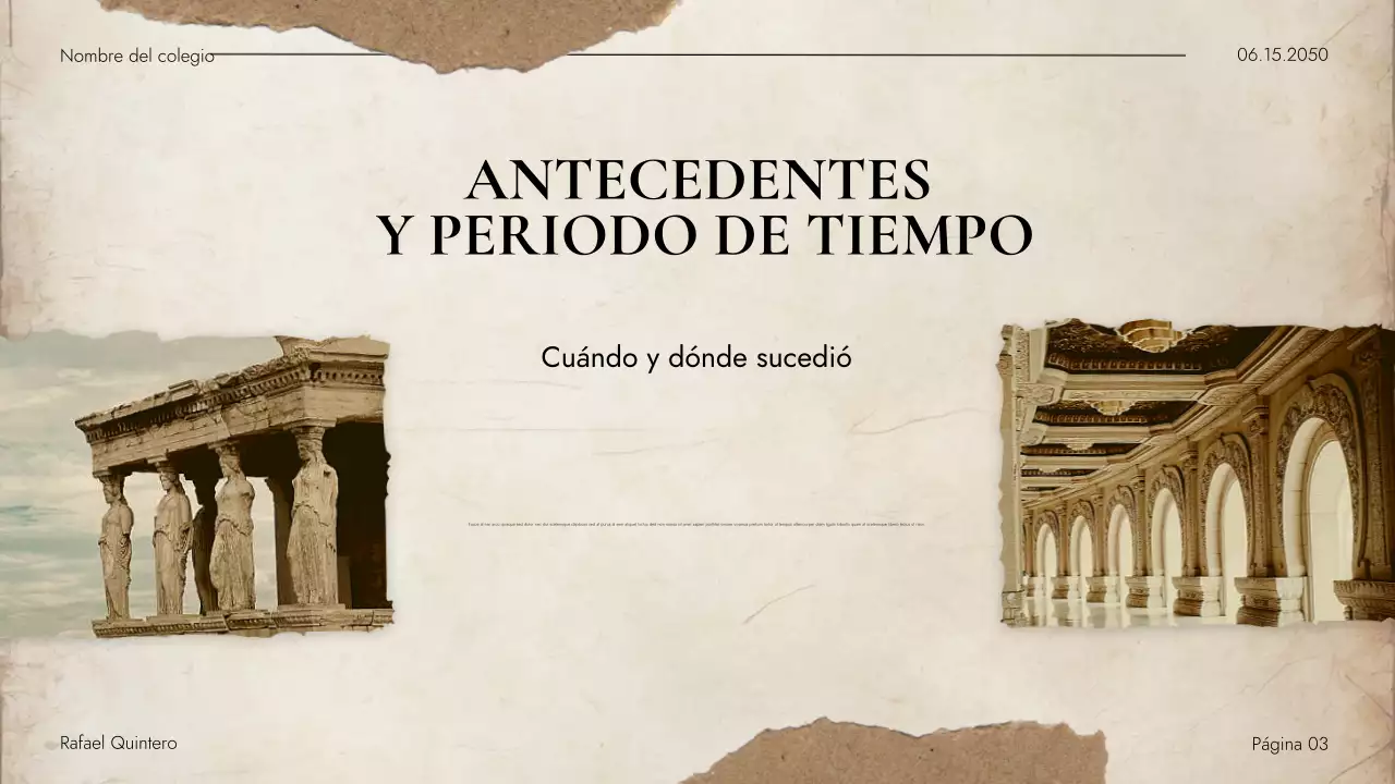 Presentación de la Guía de Literatura Histórica Vintage Beige