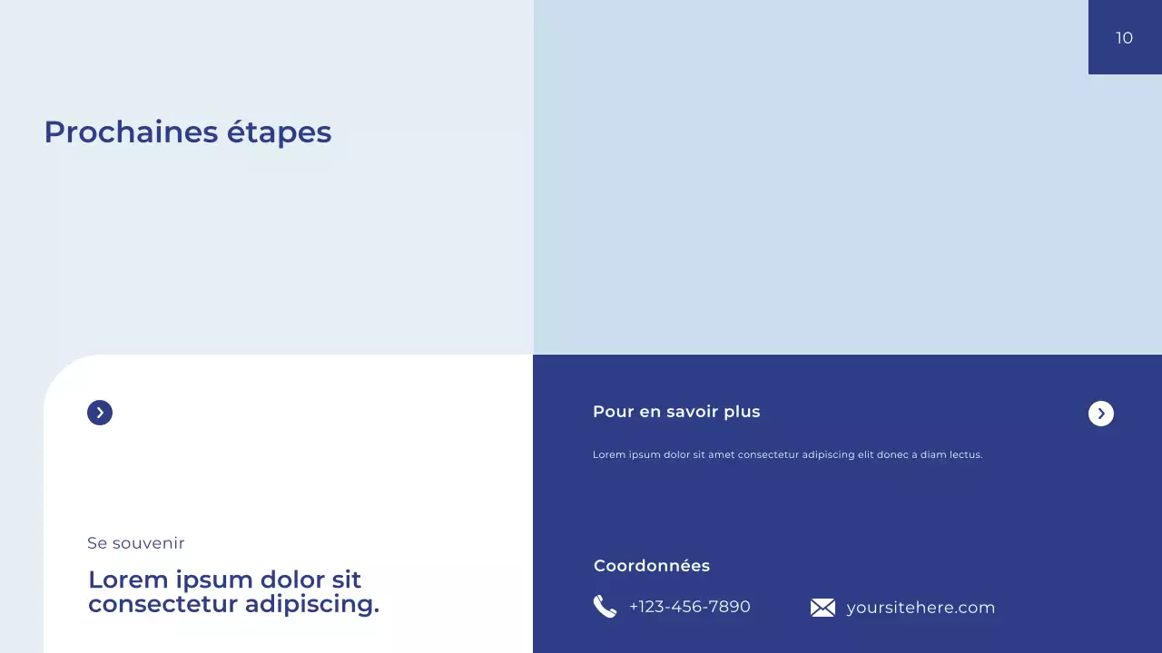 Guide de santé moderne bleu