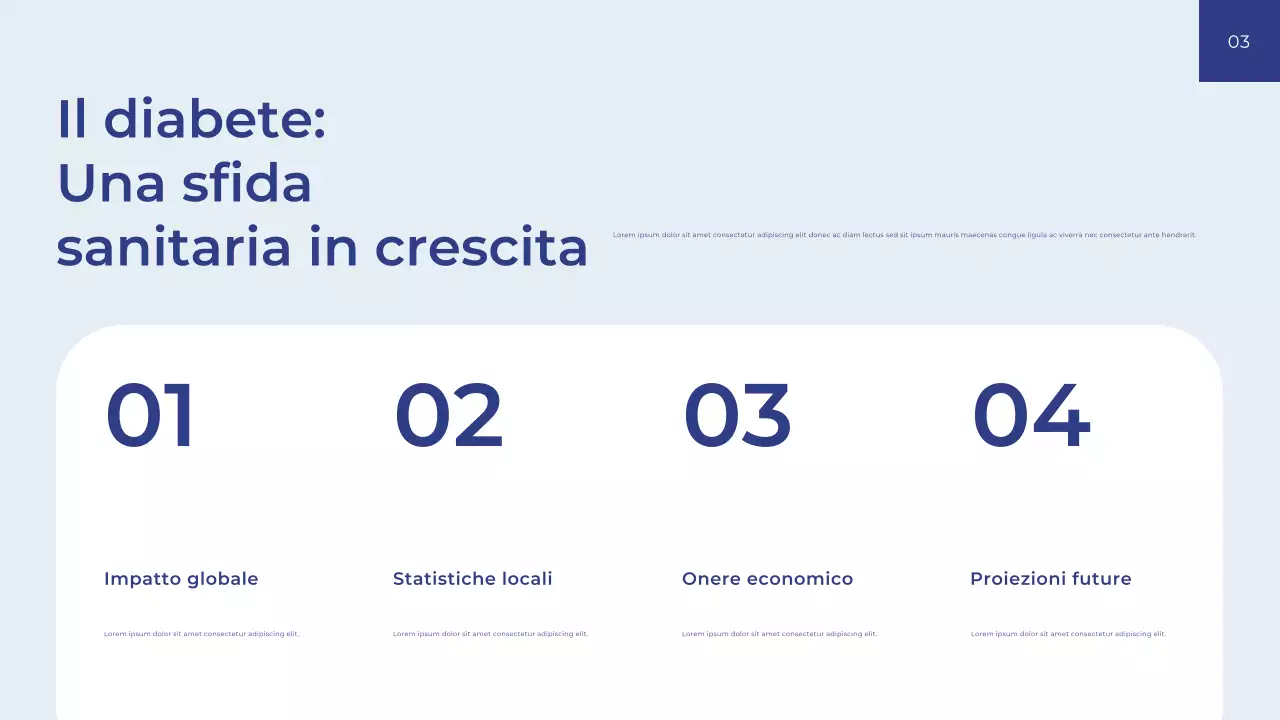 Guida alla salute moderna blu