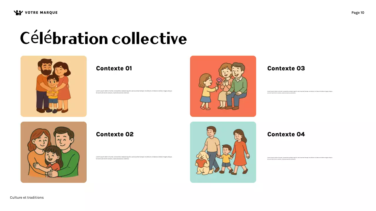 Présentation de la culture familiale orange mignonne