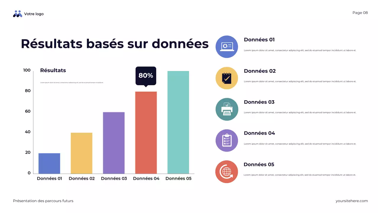 Présentation générale des parcours Blue Abstract Future-Ready
