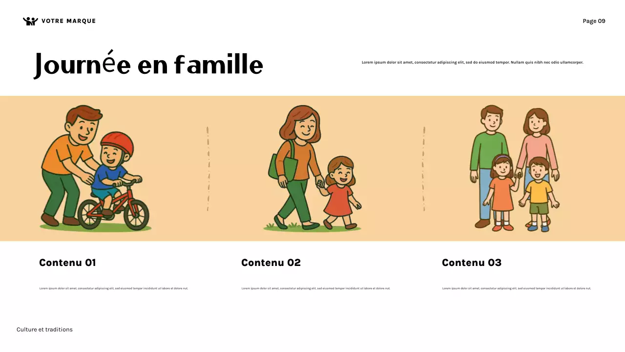 Présentation de la culture familiale orange mignonne