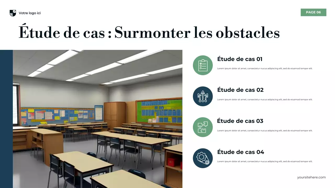 Présentation de l'enseignement secondaire moderne bleu