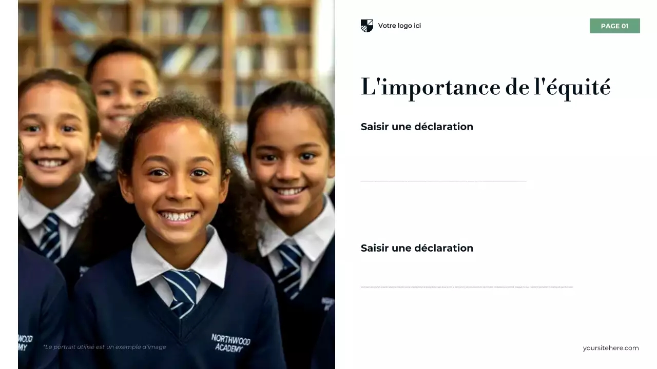 Présentation de l'enseignement secondaire moderne bleu