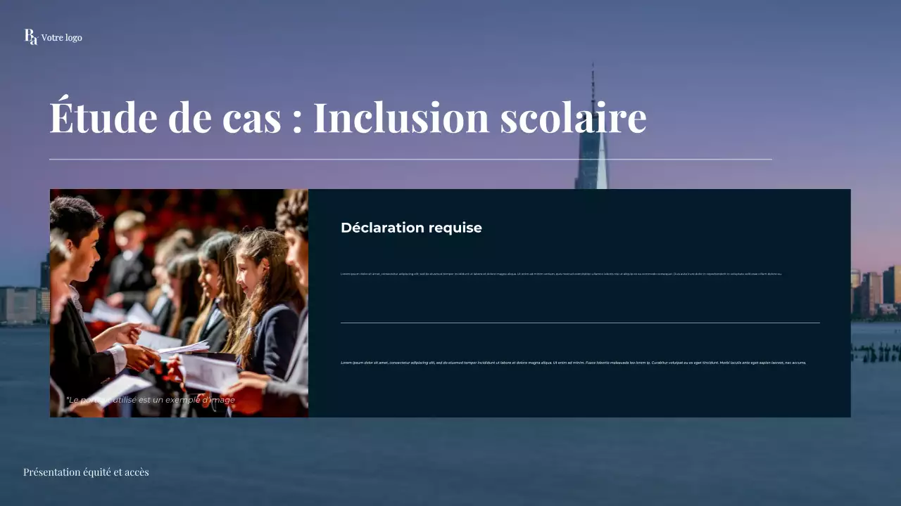 Présentation de l'enseignement secondaire moderne de la Marine