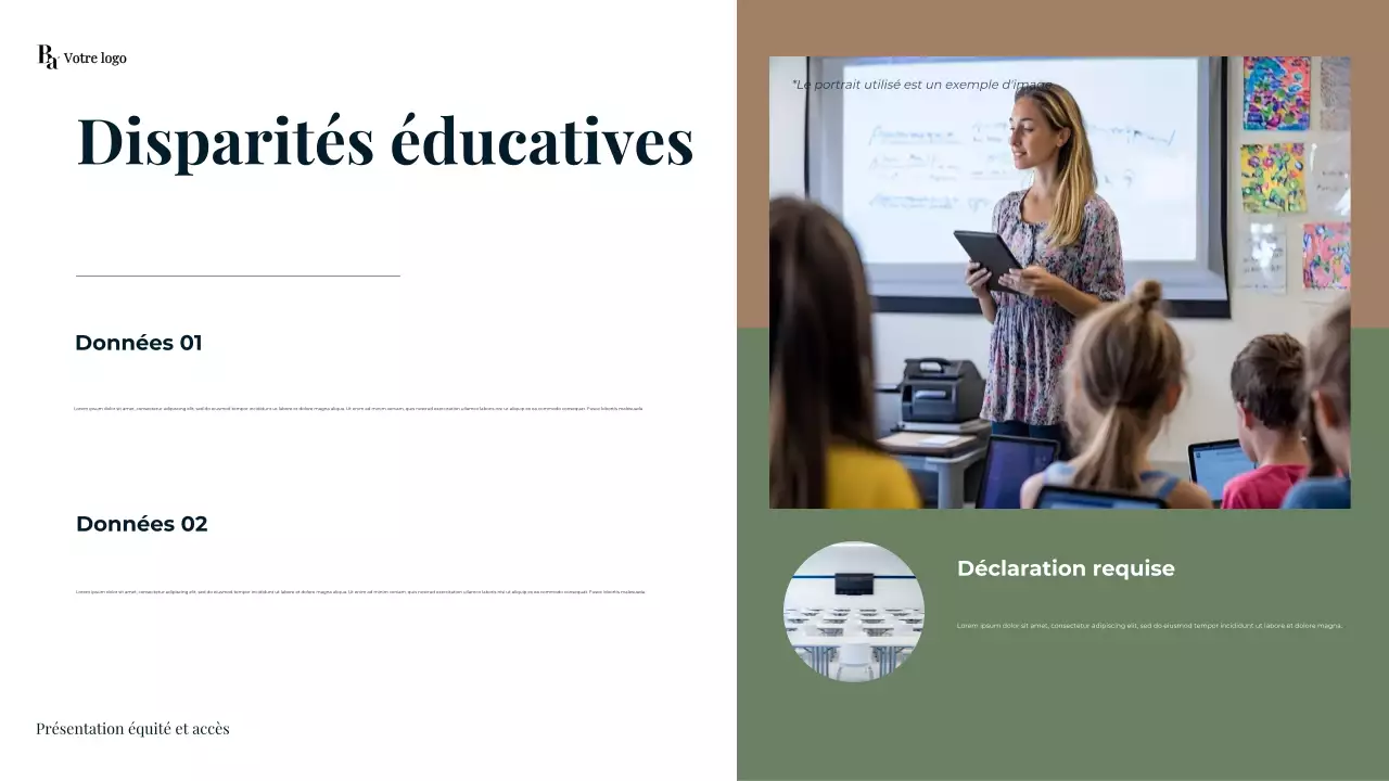 Présentation de l'enseignement secondaire moderne de la Marine