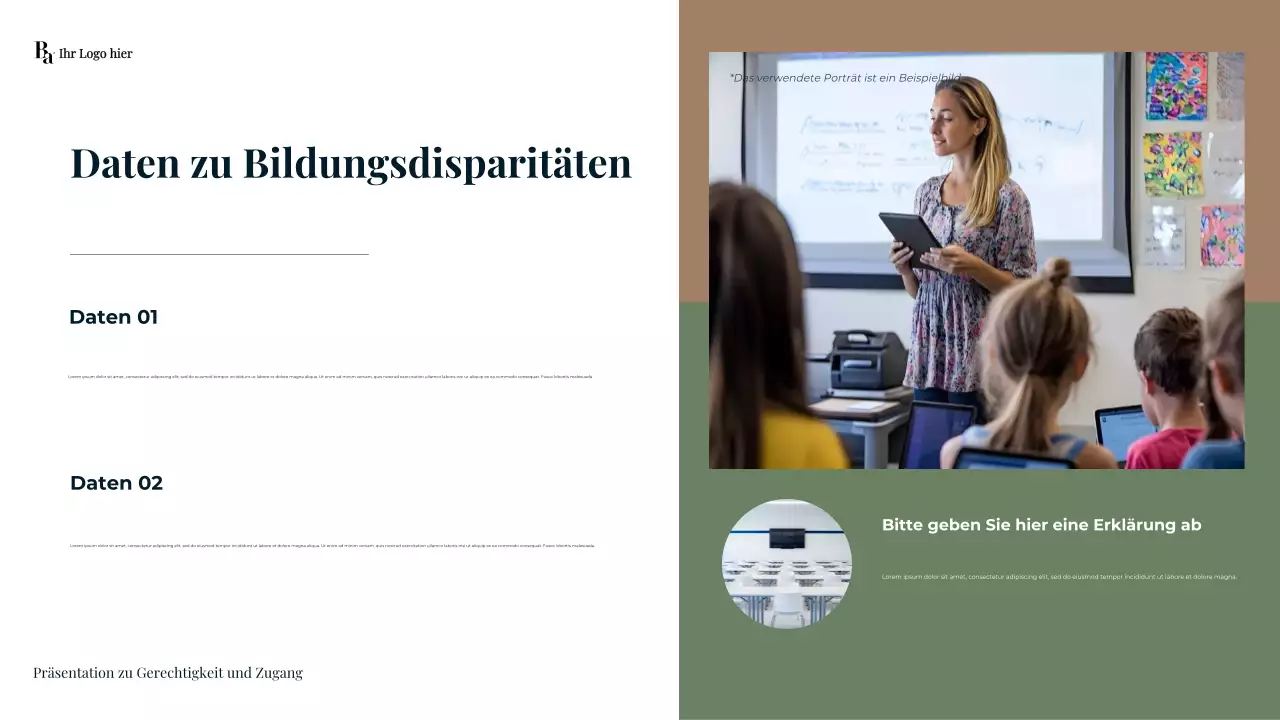 Moderne Sekundarschulbildung der Marine Präsentation