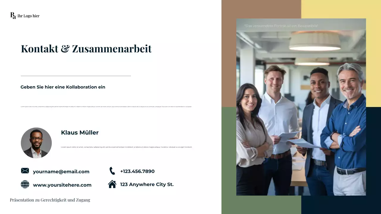 Moderne Sekundarschulbildung der Marine Präsentation