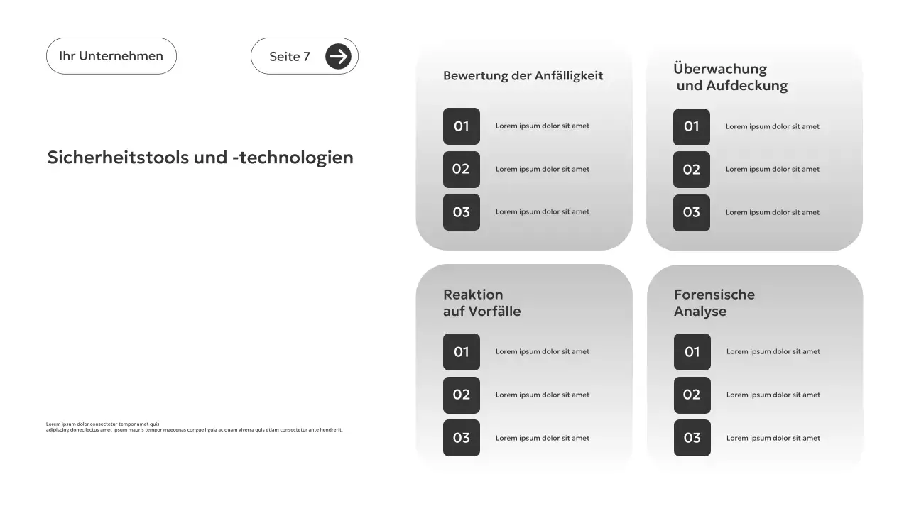 Grey Modern Security Guide