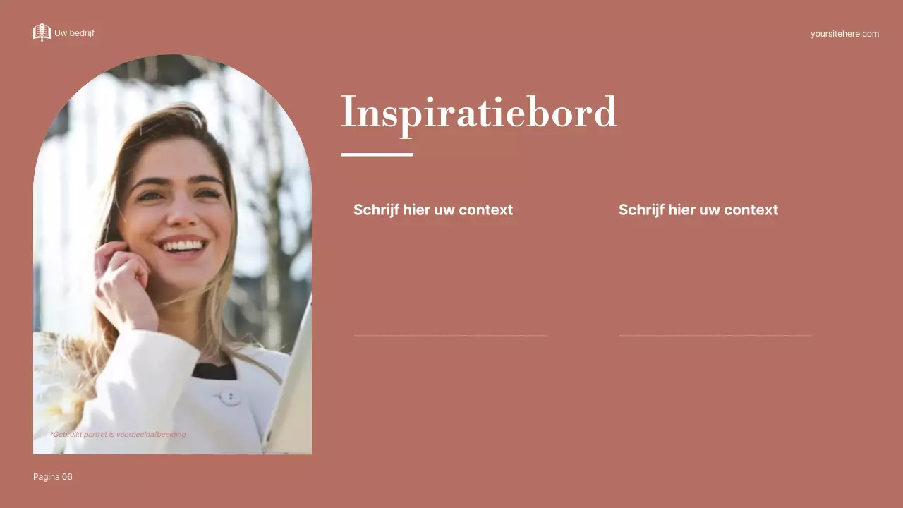 Beige Elegant Over Storytelling Presentatie