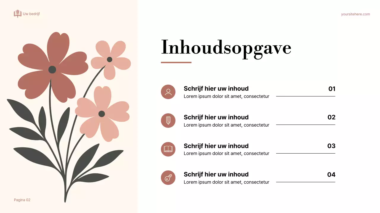 Beige Elegant Over Storytelling Presentatie