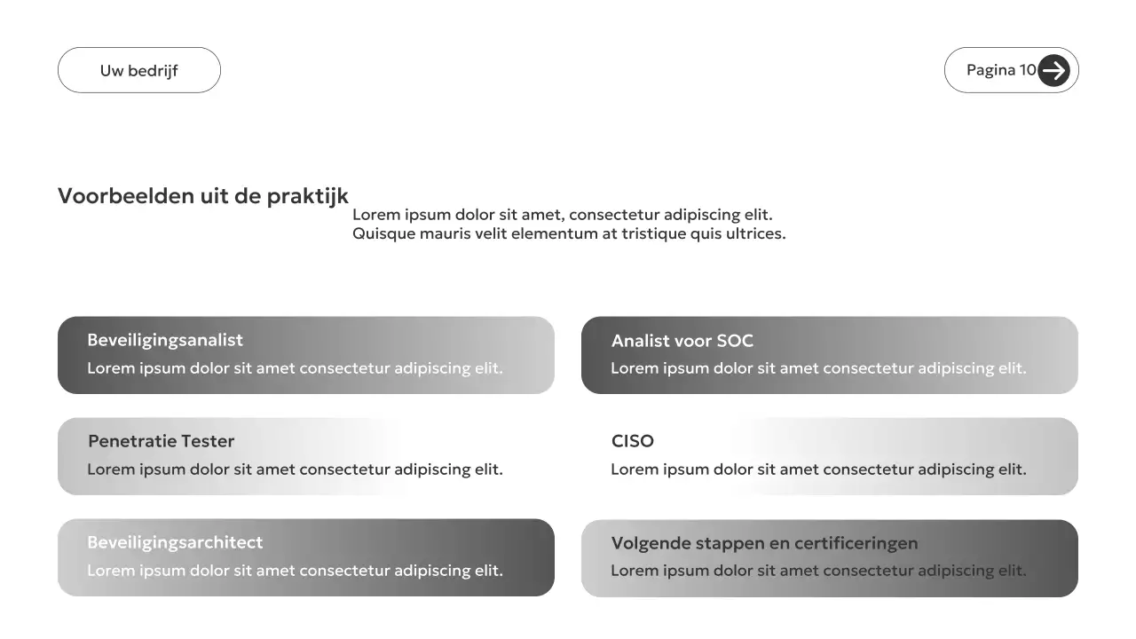 Grijze moderne beveiligingsgids