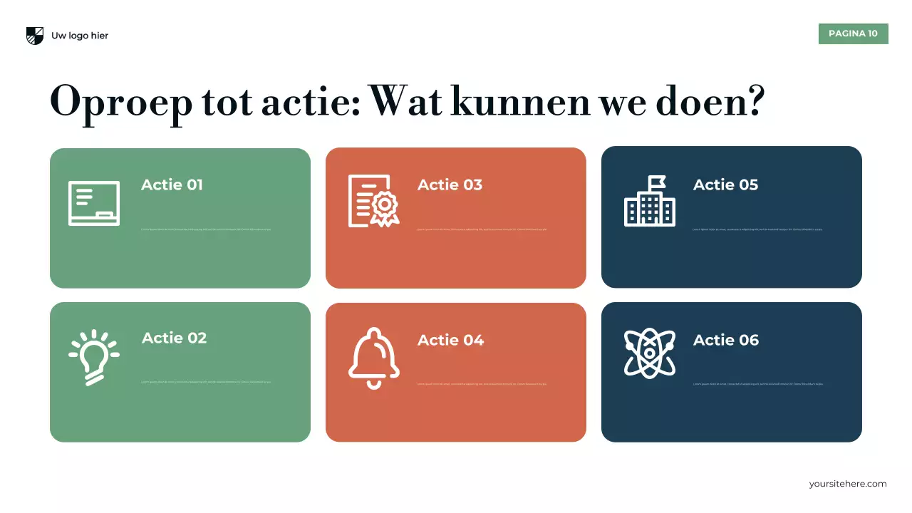 Presentatie Blauw Modern Voortgezet Onderwijs