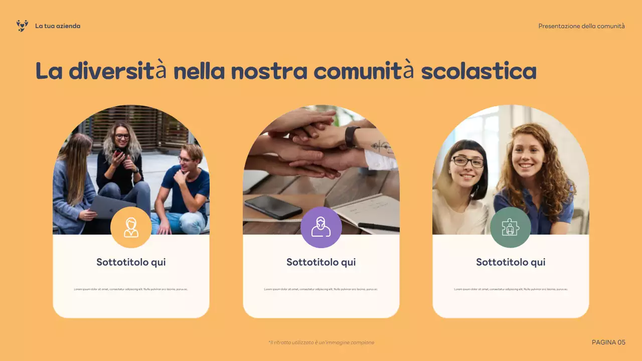 Presentazione della comunità inclusiva di Purple Illustration