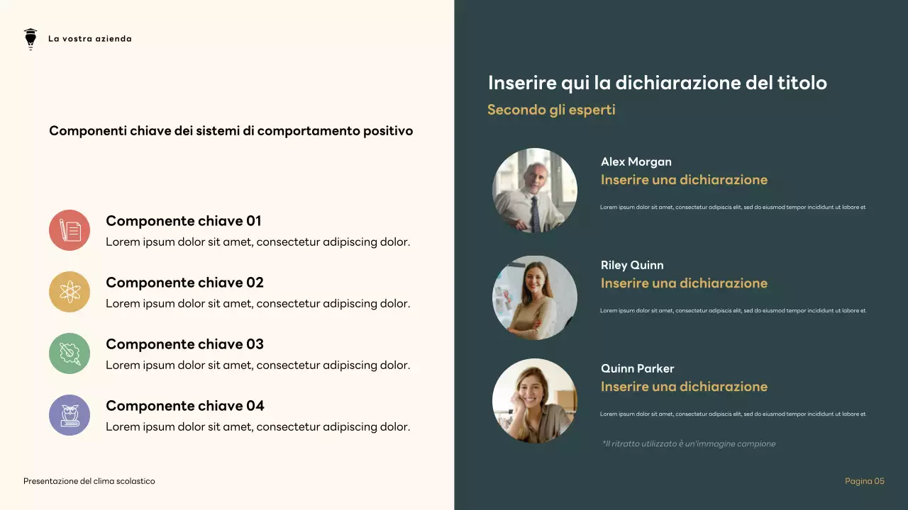 Presentazione sul clima della scuola moderna Brown and Green