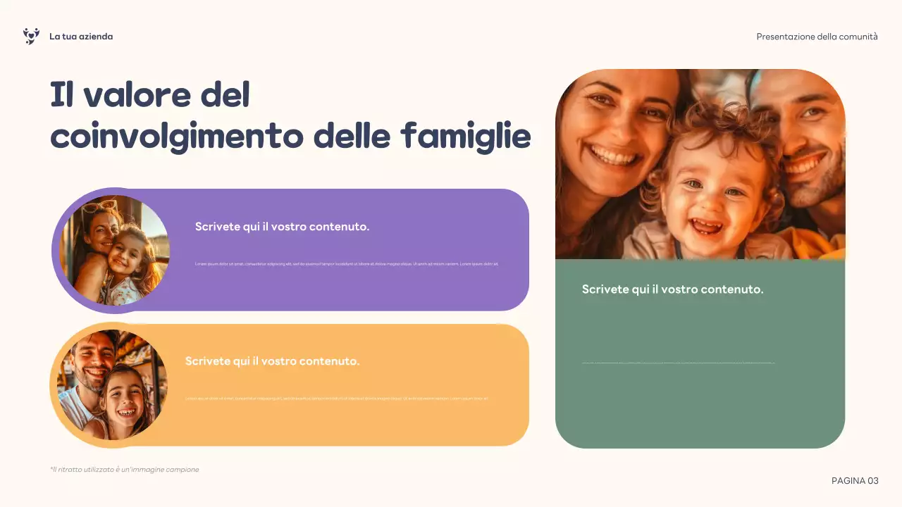 Presentazione della comunità inclusiva di Purple Illustration