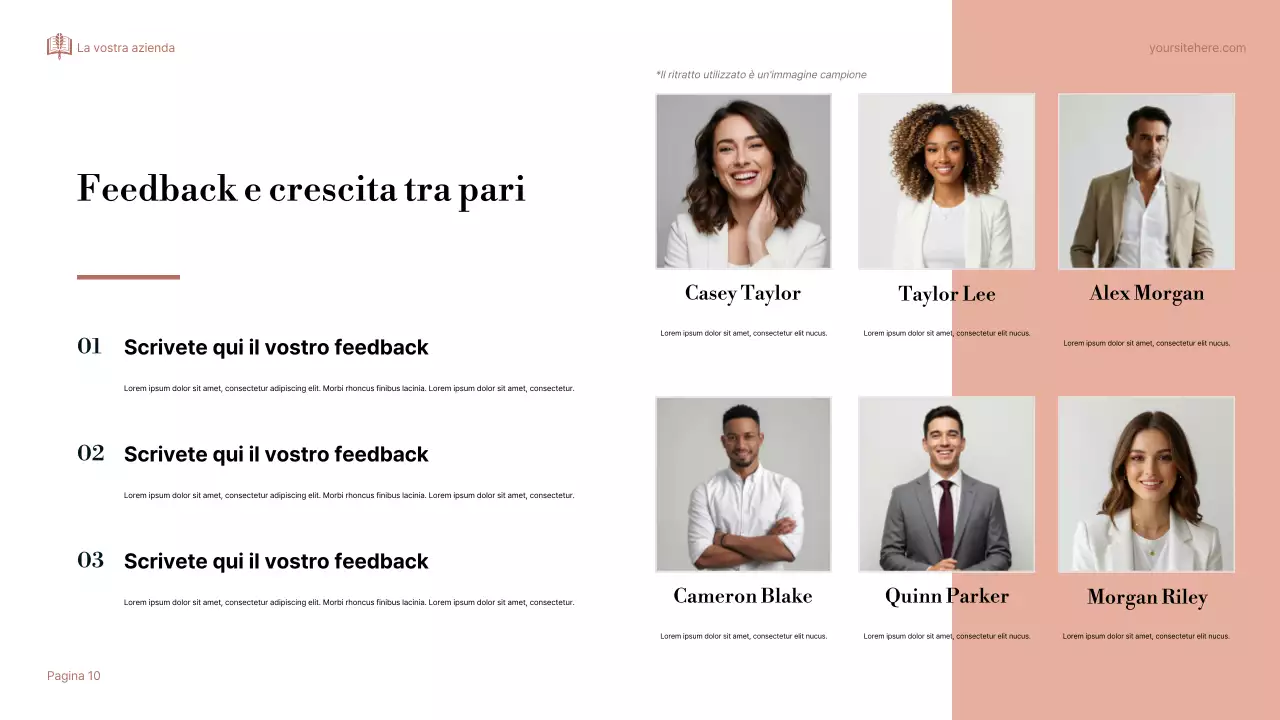 Presentazione di Storytelling Beige Elegante