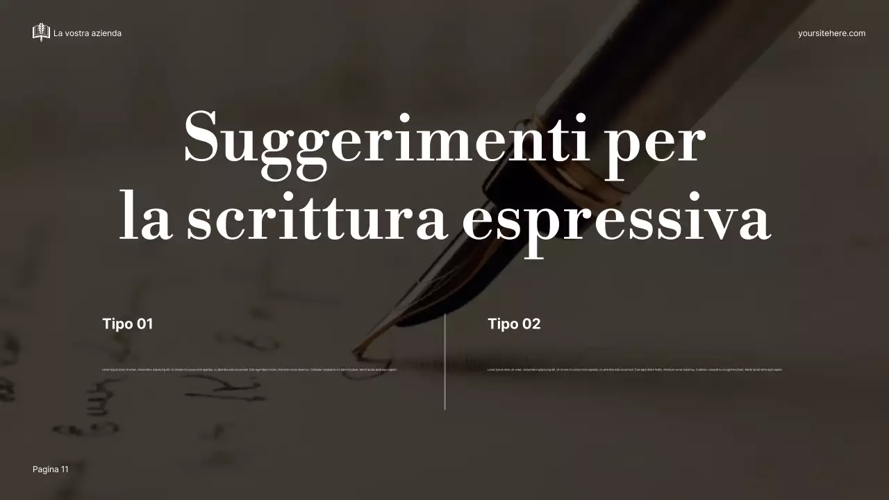 Presentazione di Storytelling Beige Elegante