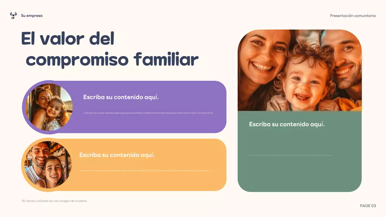 Presentación de la comunidad inclusiva de Purple Illustration