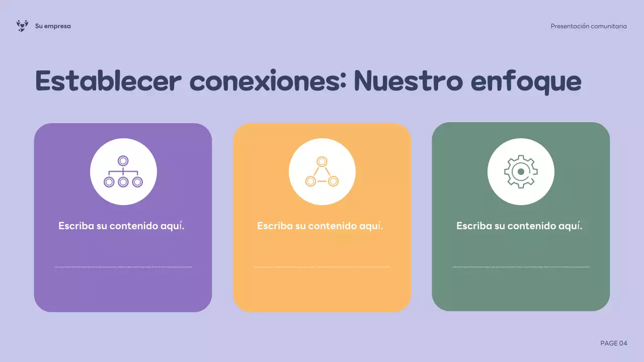 Presentación de la comunidad inclusiva de Purple Illustration