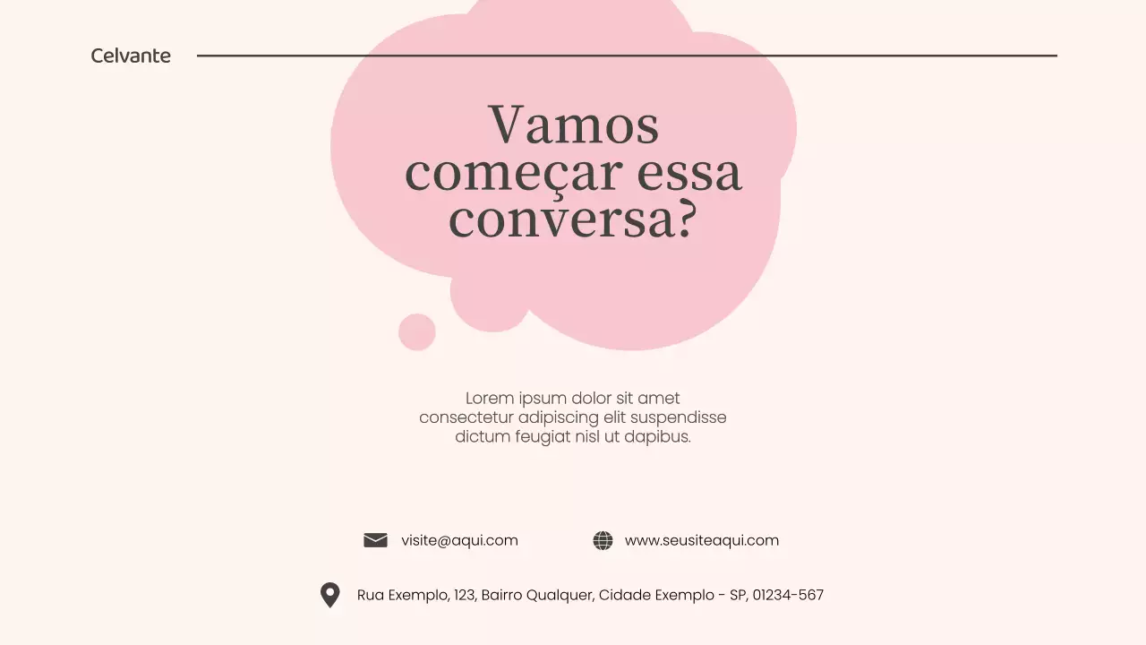 Apresentação do anúncio do Green Minimal Wellness