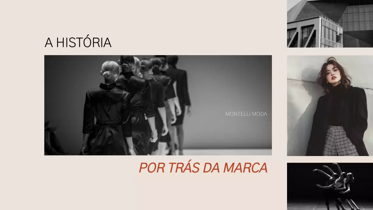 Apresentação de livro de histórias de moda moderna bege