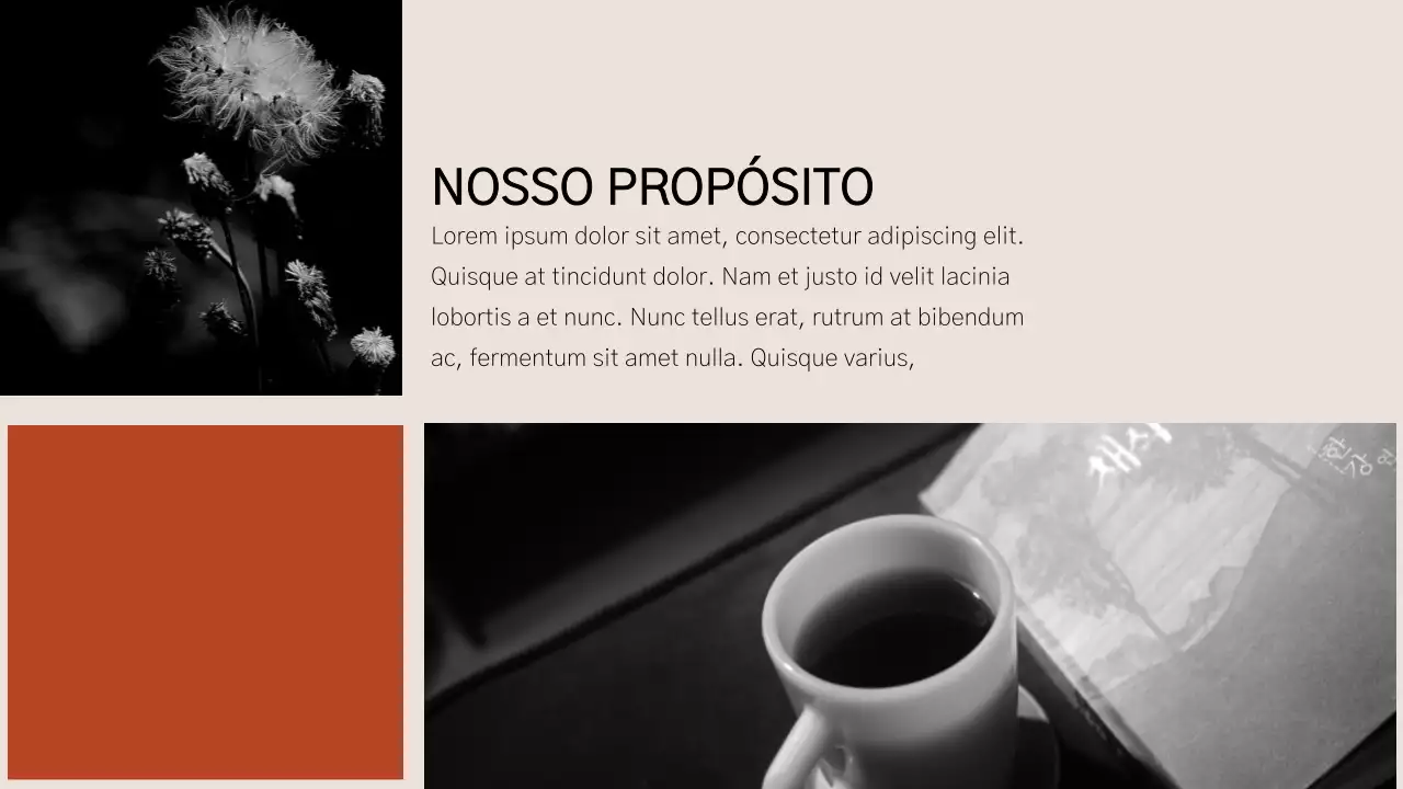 Apresentação de livro de histórias de moda moderna bege