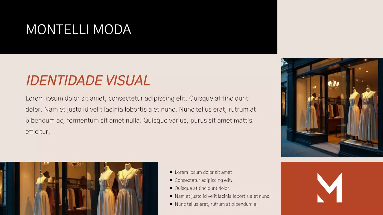 Apresentação de livro de histórias de moda moderna bege