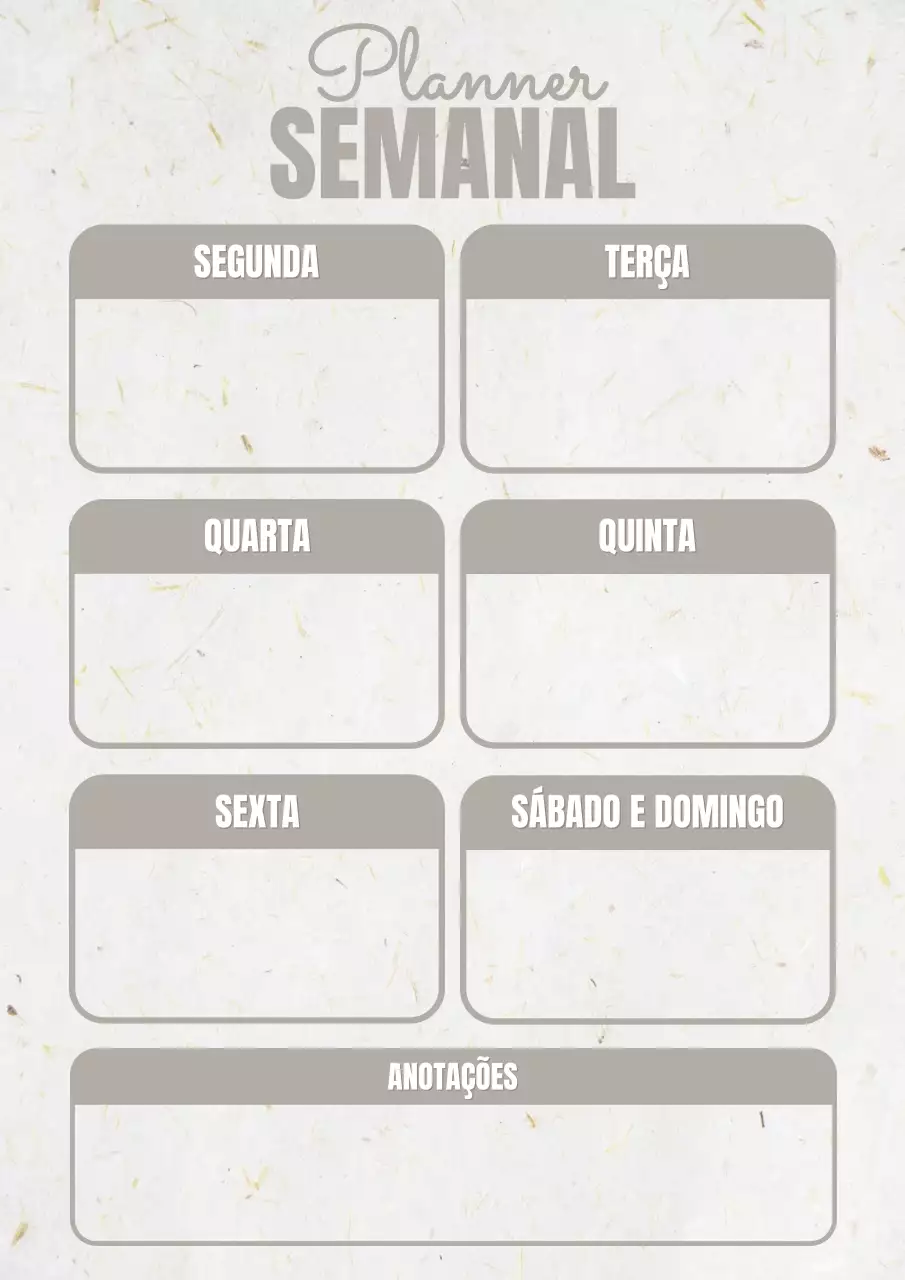 Cartaz Web de Agenda Minimalista Bege
