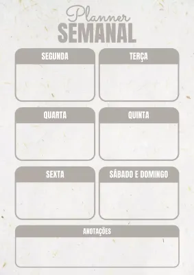 Cartaz Web de Agenda Minimalista Bege