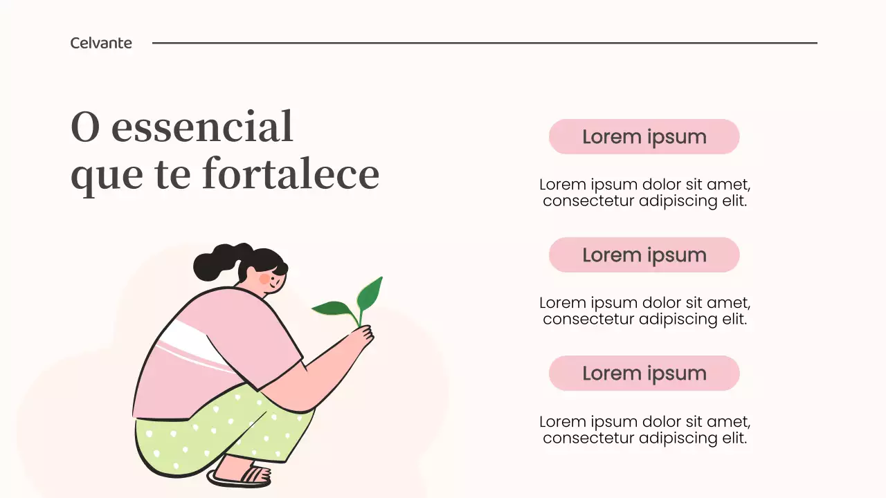 Apresentação do anúncio do Green Minimal Wellness