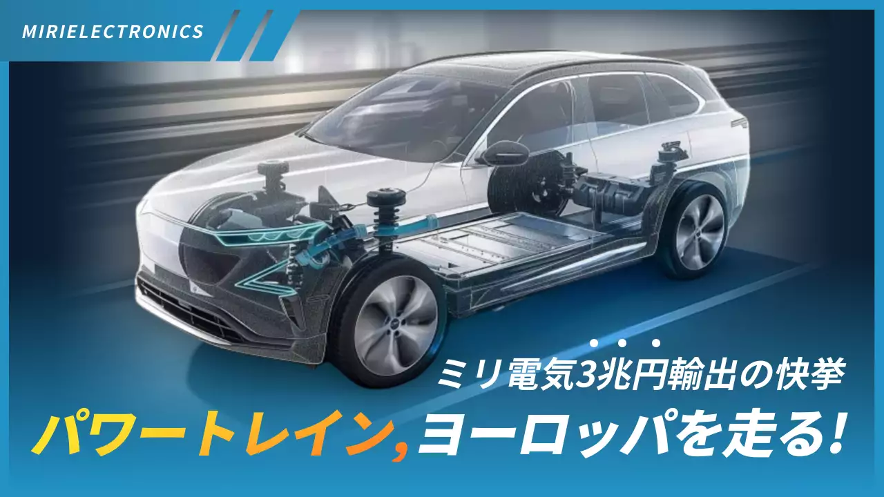 青 モダン 自動車 ポスター