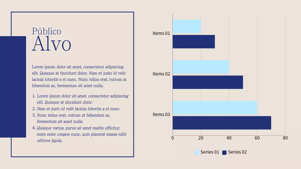 Apresentação de anúncio de cuidados com a pele elegante bege