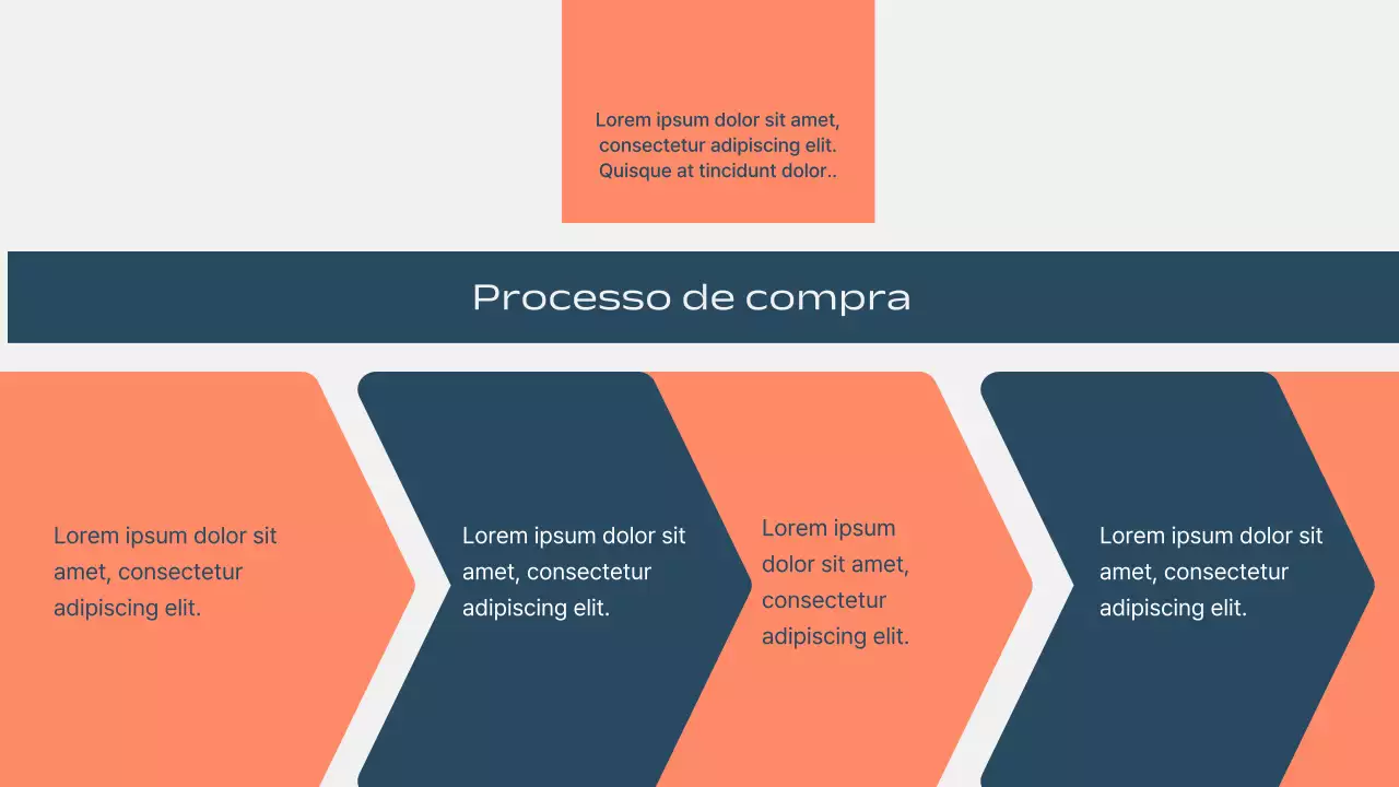 Apresentação de Anúncio Imobiliário Moderno Laranja