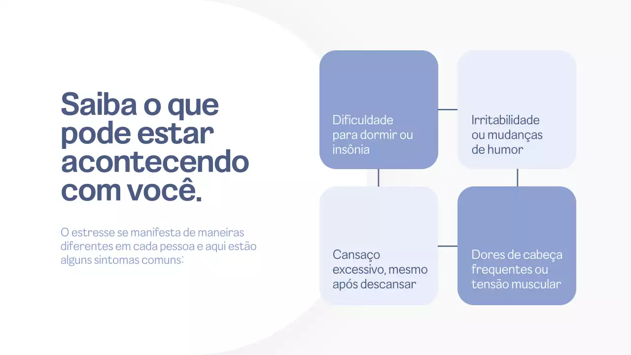 Apresentação para Clínicas de Psicologia Apresentação Azul e Branco