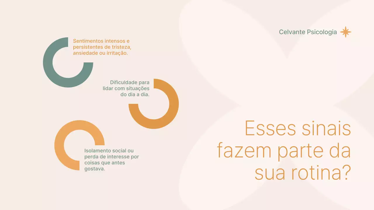 Apresentação da Clínica de Psicologia Moderna Verde e Amarelo Mostarda