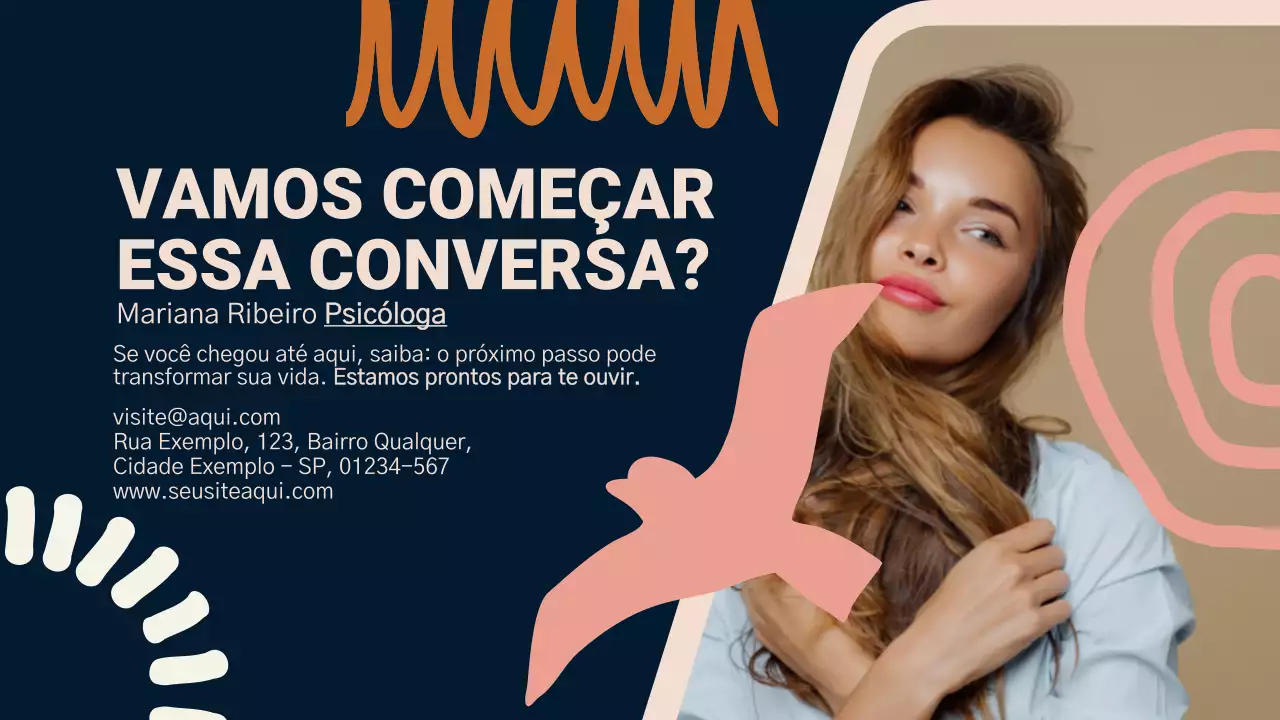 Apresentação do Guia de Autocuidado Moderno Laranja