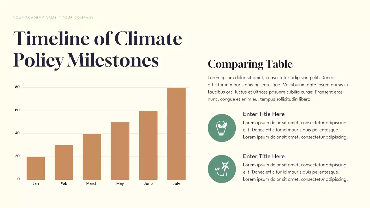 Blue Global Warming Lecture Presentation