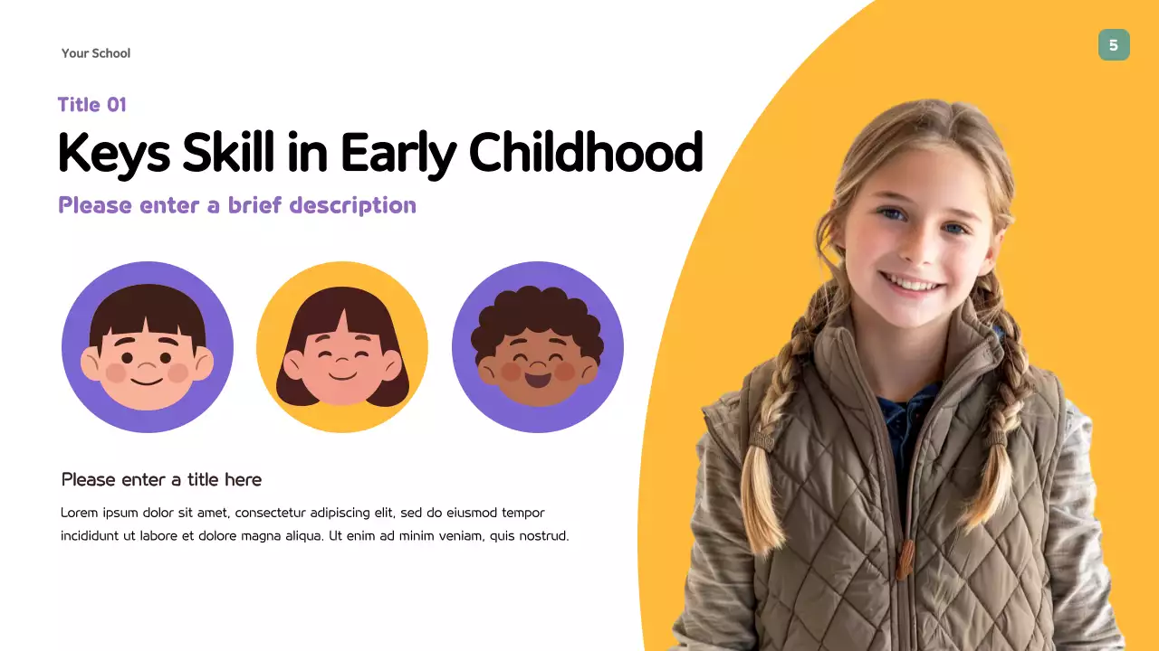 Purple Playful Education Learning Strategy Presentation