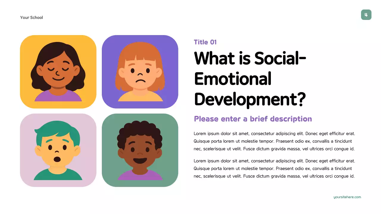 Purple Playful Education Learning Strategy Presentation