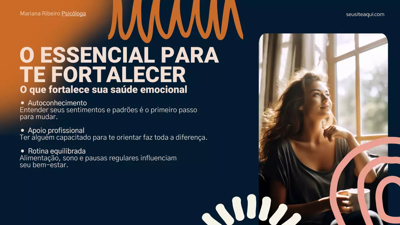 Apresentação do Guia de Autocuidado Moderno Laranja