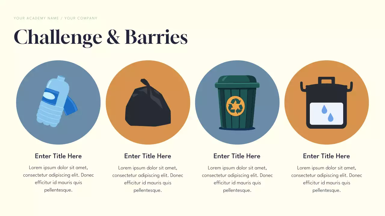 Blue Global Warming Lecture Presentation