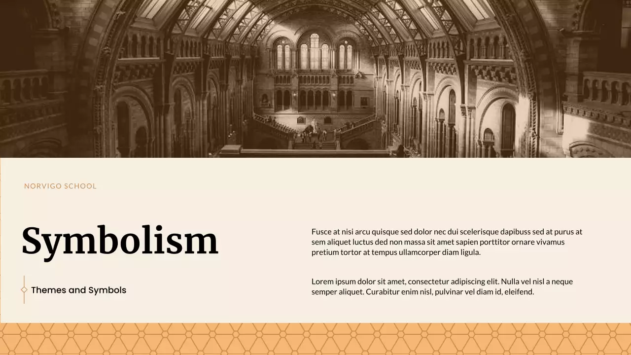 Beige Classic Historical Literature Lecture Presentation