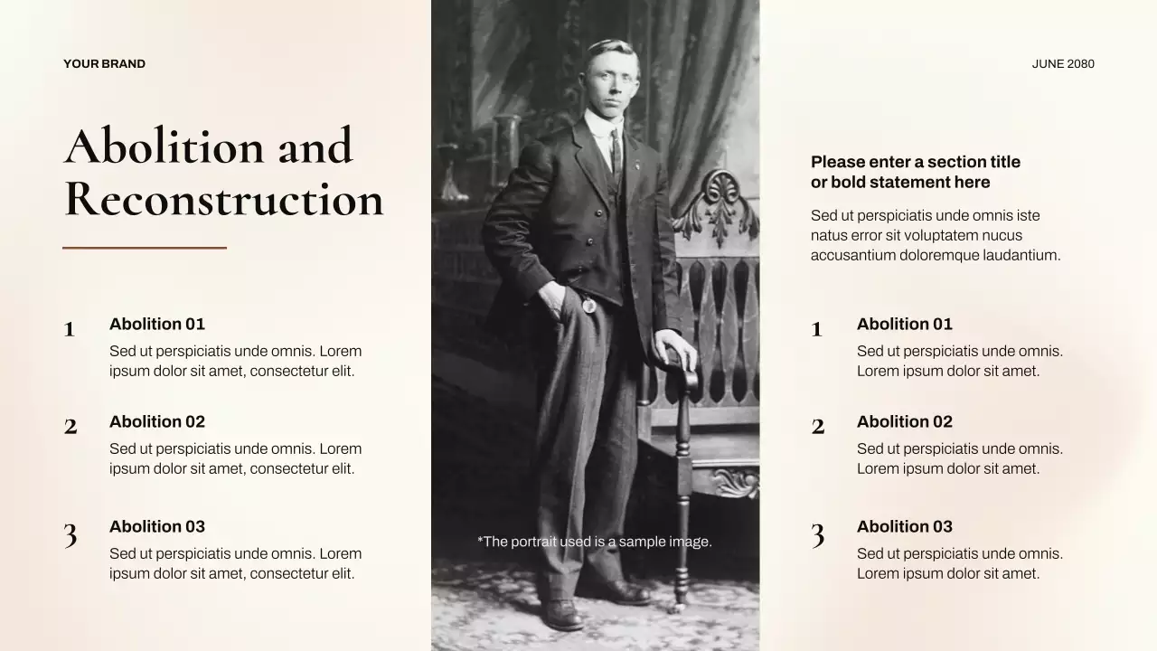 Black Classic Civil Rights History Presentation